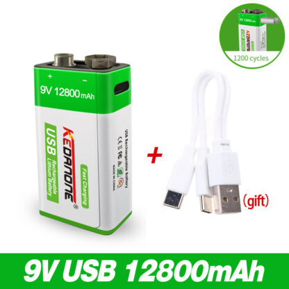 Rechargeable 9V Battery - Image 2