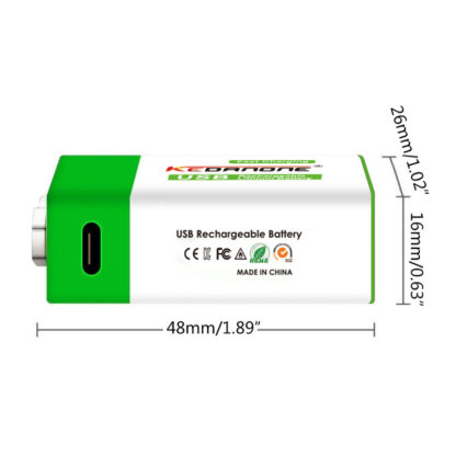 Rechargeable 9V Battery - Image 3