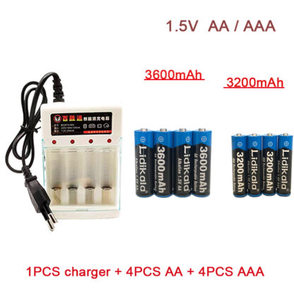 Rechargeable 1.5V Battery